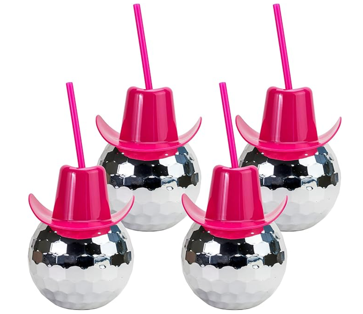 Cowgirl Disco Ball Cup