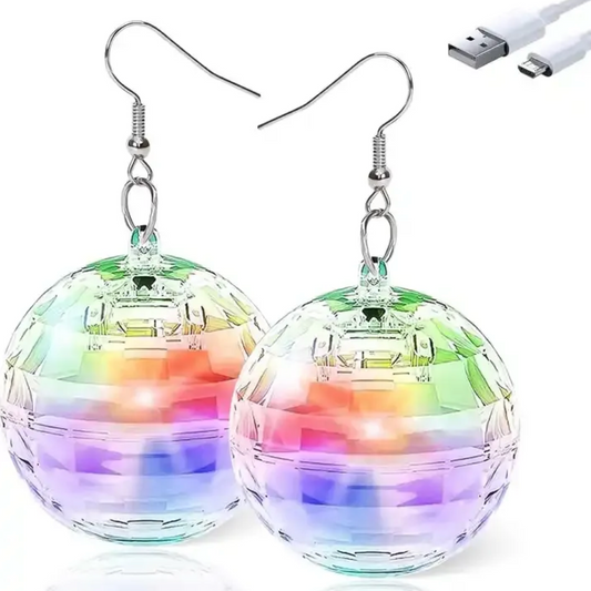 LED Disco Earrings