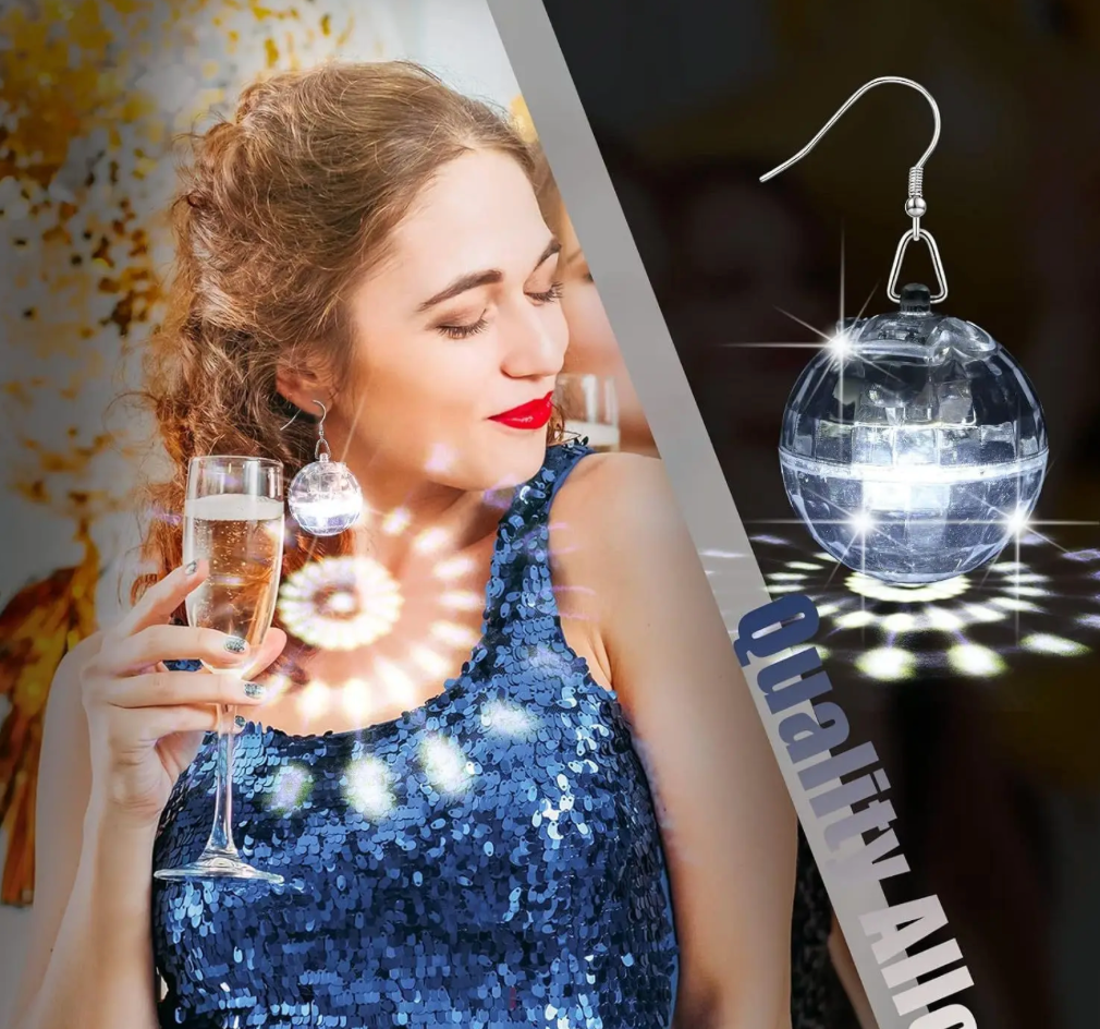 LED Disco Earrings